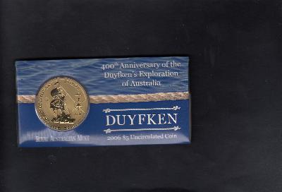 Beschrijving: 5 Dollar SHIP DUYFKEN ORIGINAL PACKACE